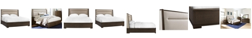 Furniture Monterey Upholstered Queen Bed, Created for Macy's